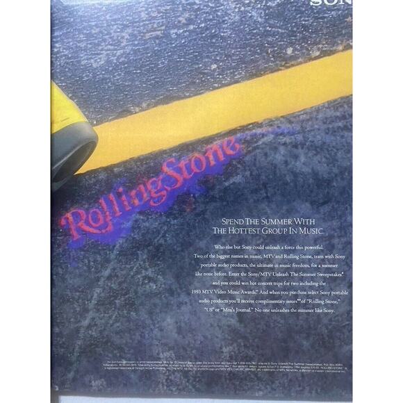 Rolling Stone Magazine Jerry Garcia September 2 1993 The Road Goes On Forever - Picture 9 of 9